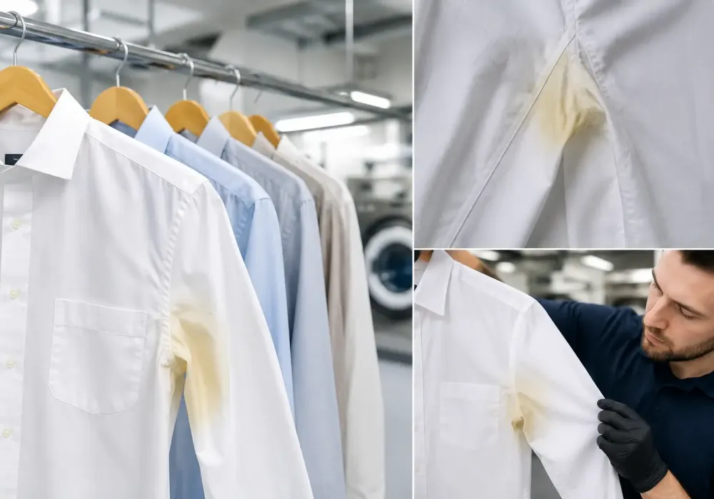 Can Dry Cleaning Remove Perspiration Stains From Clothes?