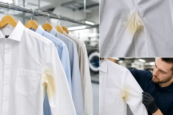 Can Dry Cleaning Remove Perspiration Stains From Clothes?