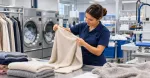 How Professional Laundry Services Prevent Lint on Woollen Clothes