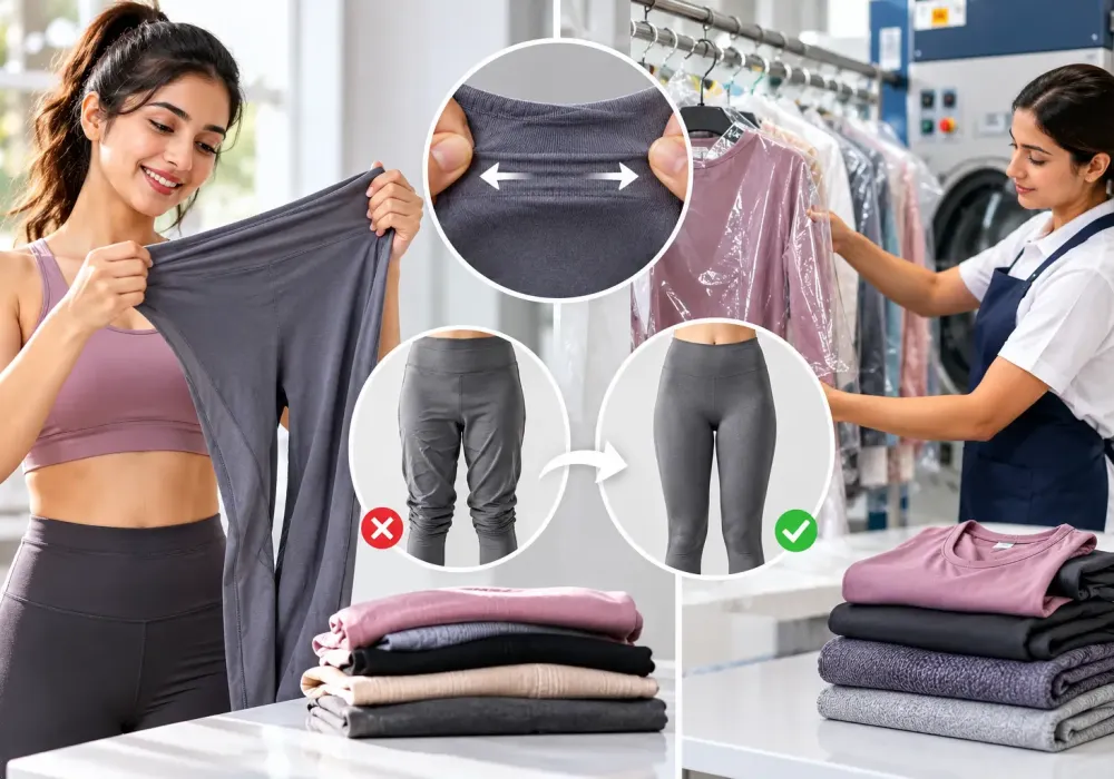 How Does Professional Dry Cleaning Prevent Stretchy Clothes from Losing Their Shape?