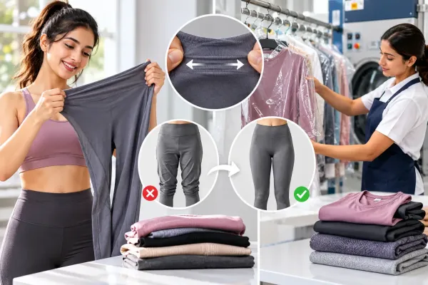 How Does Professional Dry Cleaning Prevent Stretchy Clothes from Losing Their Shape?
