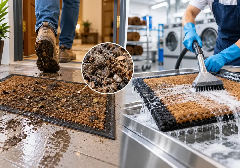 Why Does Your Doormat Need Professional Cleaning Instead of a Quick Wash?